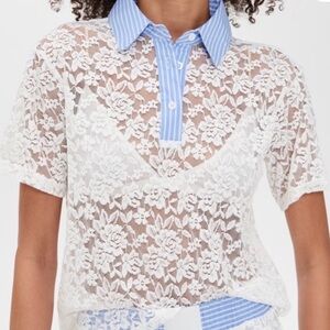 LIONESS LACE TOP- size XS NWT